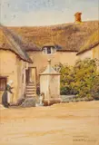 Untitled by Norman Hartridge, watercolor, offered Jan 2023
