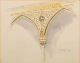 Untitled by John Dibblee Crace, watercolour, sold Jan 2023