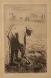 Père Pascal by Camille Pissarro, print (other), sold Jan 2023