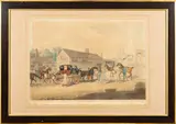 hand coloured aquatint by R/ Pollard. Size : 370 x 245 mm, F & G. by Duck Shooting, print (other), offered May 2022