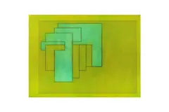 Untitled by Robyn Denny, etching, offered Feb 2024