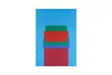 Untitled by Robyn Denny, screenprint, offered Feb 2024