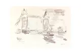 Untitled by Oskar Kokoschka, pencil, offered Feb 2024