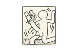 Untitled by Keith Haring, lithograph, offered Feb 2024
