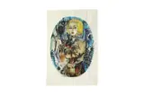 Untitled by Grayson Perry, print on linen, offered Feb 2024