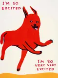 Untitled by David Shrigley, pencil, offered Feb 2024