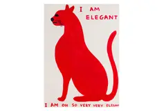Untitled by David Shrigley, pencil, offered Feb 2024