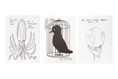 Untitled by David Shrigley, print (other), offered Feb 2024