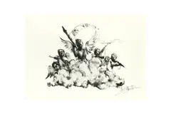 Untitled by Antony Micallef, pencil, offered Feb 2024