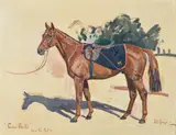 Studies of ballysampson by Peter Biegel, oil, sold Mar 2023