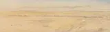 Sigeum by Edward Lear, watercolor, sold Mar 2023