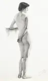Untitled by Herbert Arnould Olivier, drawing, sold Mar 2023