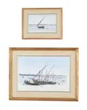 Untitled by Graham Rust, watercolor, sold Feb 2023