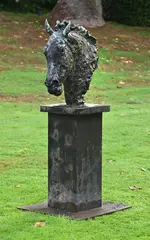 Horse head by Philip Blacker, sculpture, sold Feb 2023