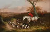The meet by William Joseph Shayer, oil, offered Dec 2022