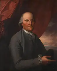 Portrait of a gentleman by Benjamin West, oil, offered Dec 2022