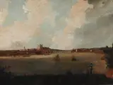 Rochester from the medway by Daniel Turner, 1806, oil, sold Dec 2022