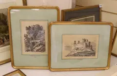 Depicting by John Sell Cotman, print (other), sold Jul 2023
