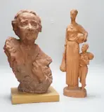 ‘’Refugee’’ by Marcus Cornish, sculpture, sold Jul 2023
