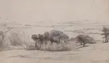 'Plymouth from Mount Edgcombe 13 Sept by Francis Leggatt Chantrey, pencil and wash, sold Jul 2023