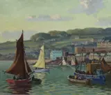 Untitled by Bernard Ninnes, oil on canvas, sold Jun 2023