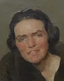Portrait of Hester Wood by Amy Katherine Browning Roi Swa, Wood, sold Jun 2023