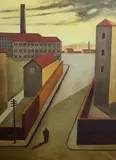 Untitled Commission' 1990/91 oil on canvas by Martin Kane, oil on canvas, sold Jun 2023