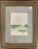Landscapes at Tolleshunt D'Arcy' mixed media by John Doubleday, mixed media, sold Aug 2023