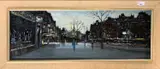 Parisian street scene by Leonard Kingwood, oil on board, sold Aug 2023