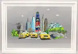 New York Compilation by Dylan Izaak, acrylic, sold Aug 2025