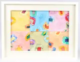 Composition #77 June 1969 by Gary Wragg, watercolour, offered Aug 2025