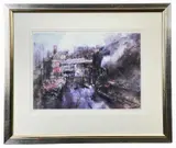 Rheilffordd Eryri by William Selwyn limited edition, print, offered Dec 2023