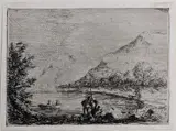 Untitled by David Charles Read, 1829, etching, sold Dec 2023