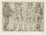 Entitled 'The by Eric Malthouse limited edition, etching, offered Dec 2023