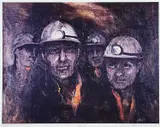 Four Colliers by Valerie Ganz limited edition, 1980, print, offered Dec 2023