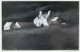 Farm Buildings, North Pembrokeshire by John Knapp-Fisher limited edition, print, sold Dec 2023