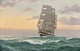 Untitled by William John Popham, oil on canvas, sold Nov 2023