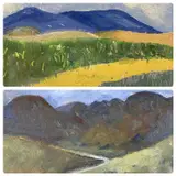 Untitled by Seiriol Davies, 2004, oil, sold Nov 2023