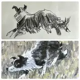 Greeting cards /promotional cards / prints x two by Kyffin Williams, print (other), sold Nov 2023