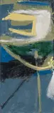 Unsigned by Trevor Bell, oil on canvas, sold Nov 2023