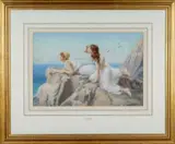 Untitled by Henry Ryland, watercolour, sold Nov 2023