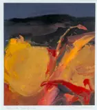 Untitled by John Miller, gouache, sold Nov 2023