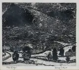 Eryri by Leslie Jones limited edition, etching, sold Nov 2023