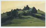 Hendre Waelod by Kyffin Williams Ra limited edition, print, sold Nov 2023
