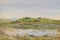 Untitled by John Sinclair, watercolour, offered Nov 2023