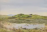 Untitled by John Sinclair, watercolour, offered Nov 2023