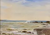 Untitled by John Sinclair, watercolor, offered Nov 2023