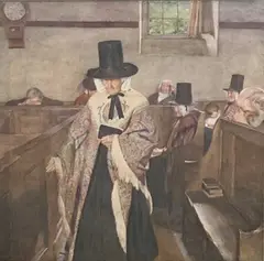 Colour print - Salem by Sidney Curnow Vosper, print, sold Nov 2023