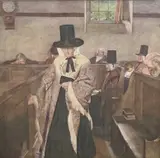 Colour print - Salem by Sidney Curnow Vosper, print, sold Nov 2023