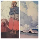 West of Ireland by Paul Henry Rha, print (other), sold Nov 2023